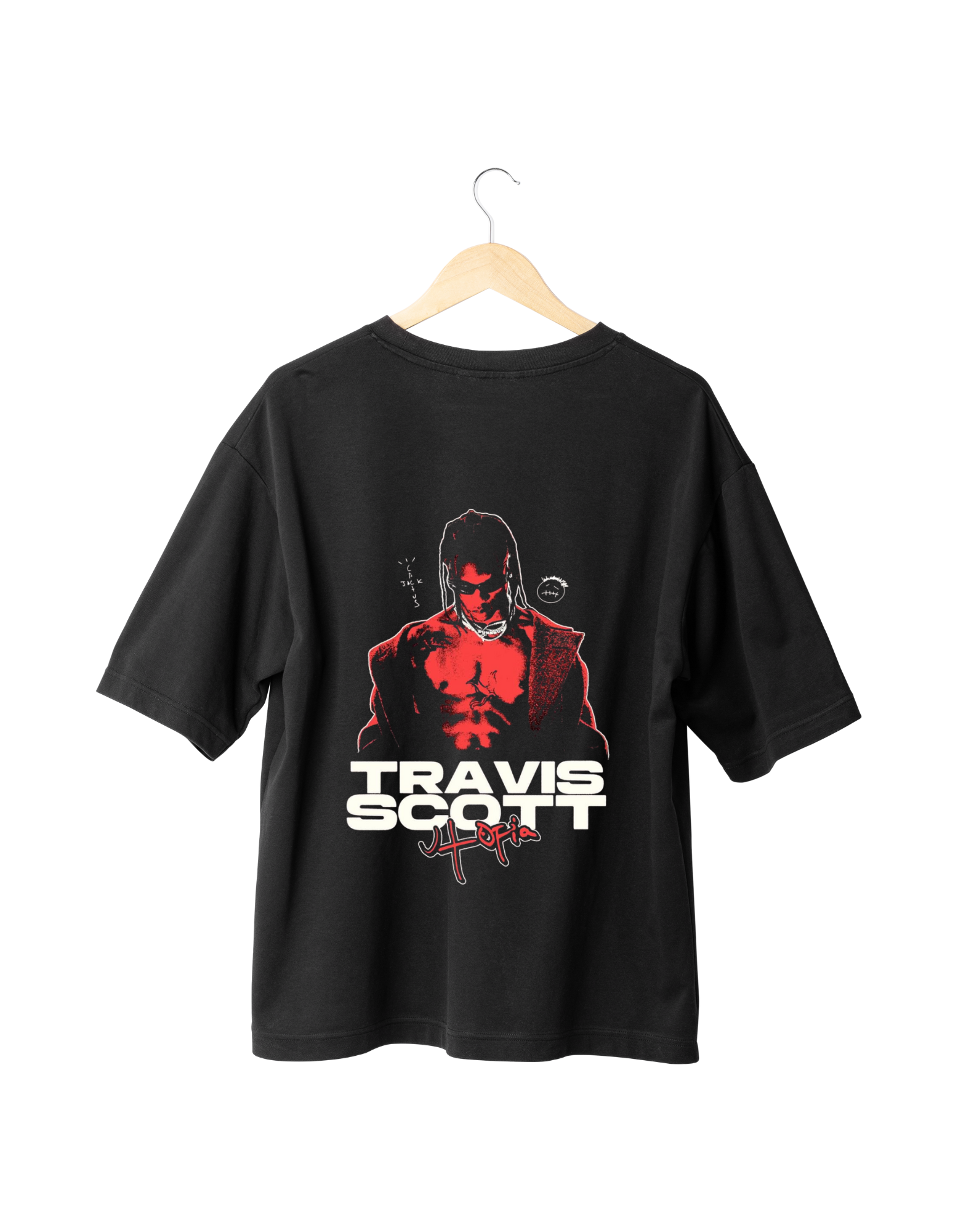 Travis Scott oversized premium tee