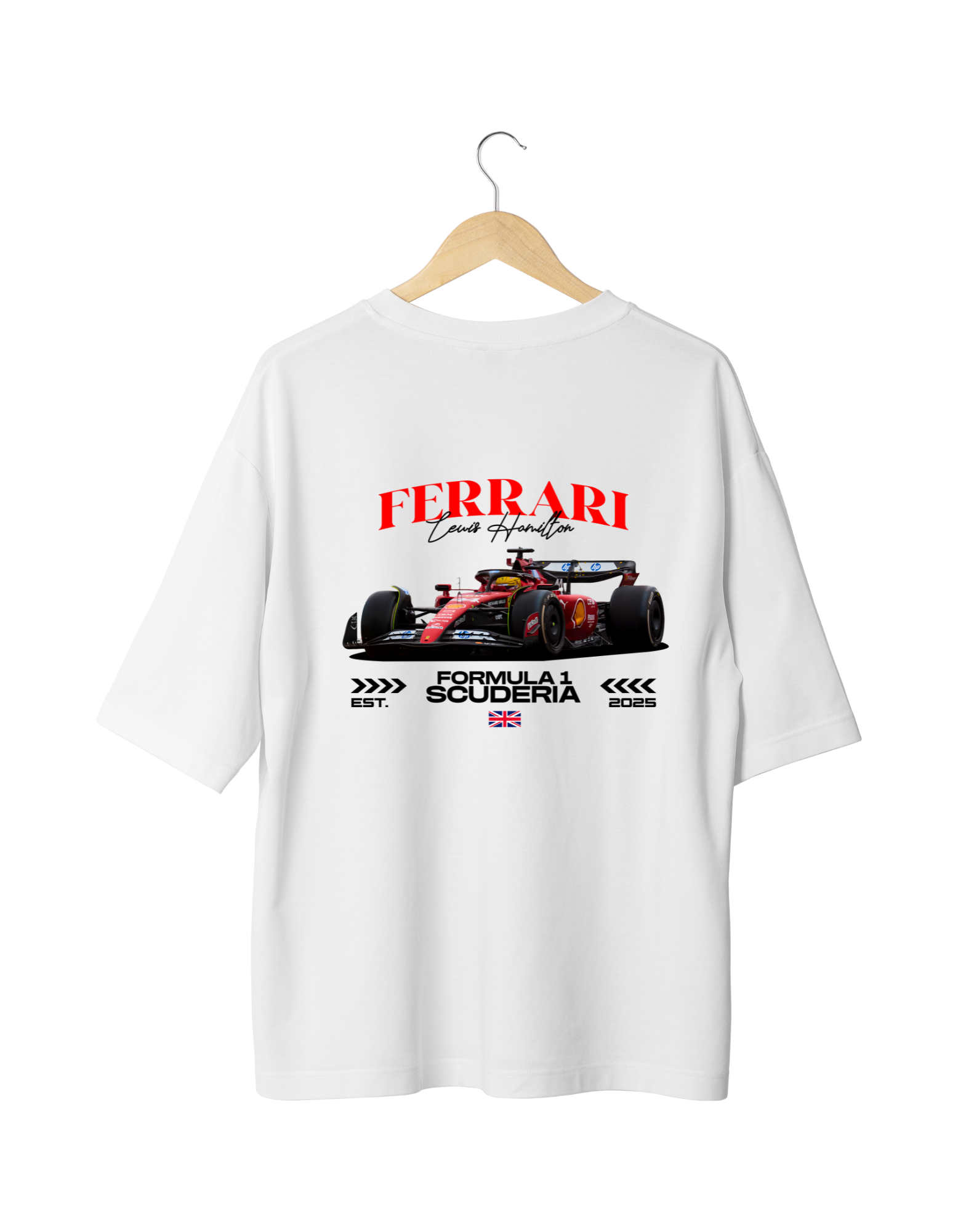 Ferrari f1 oversized tee