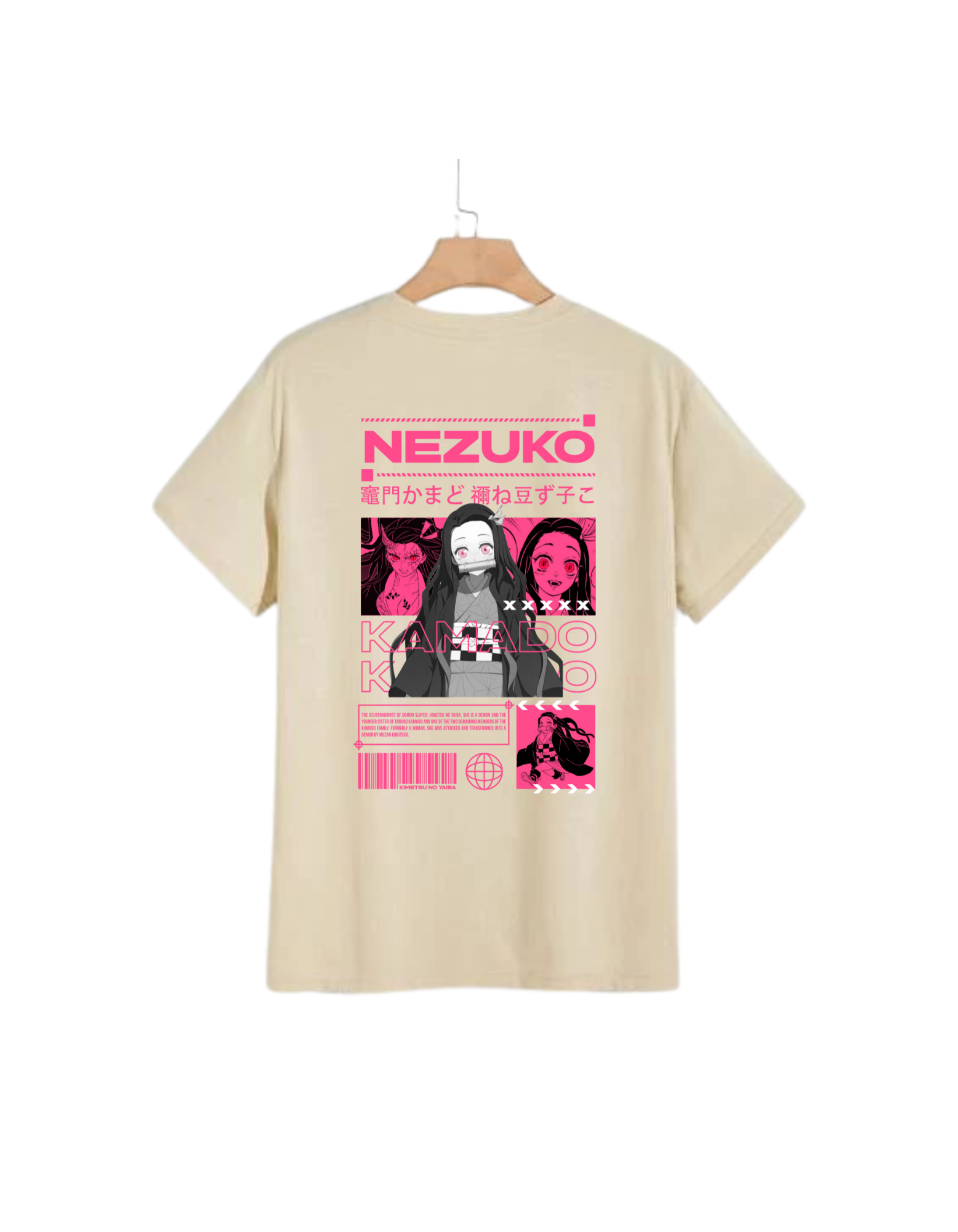 Nezuko DEMON SLAYER oversized tee 240gsm