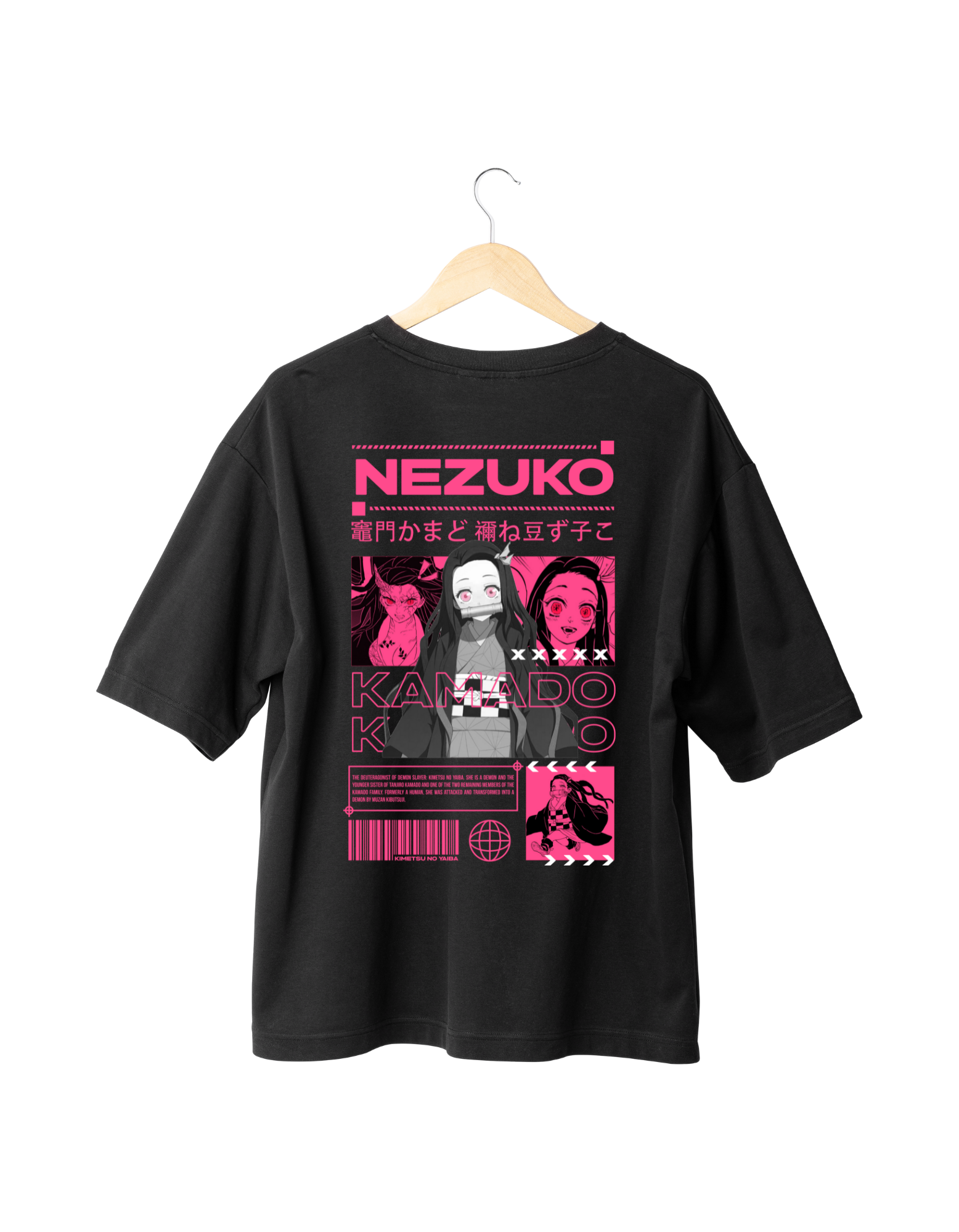 Nezuko DEMON SLAYER oversized tee 240gsm