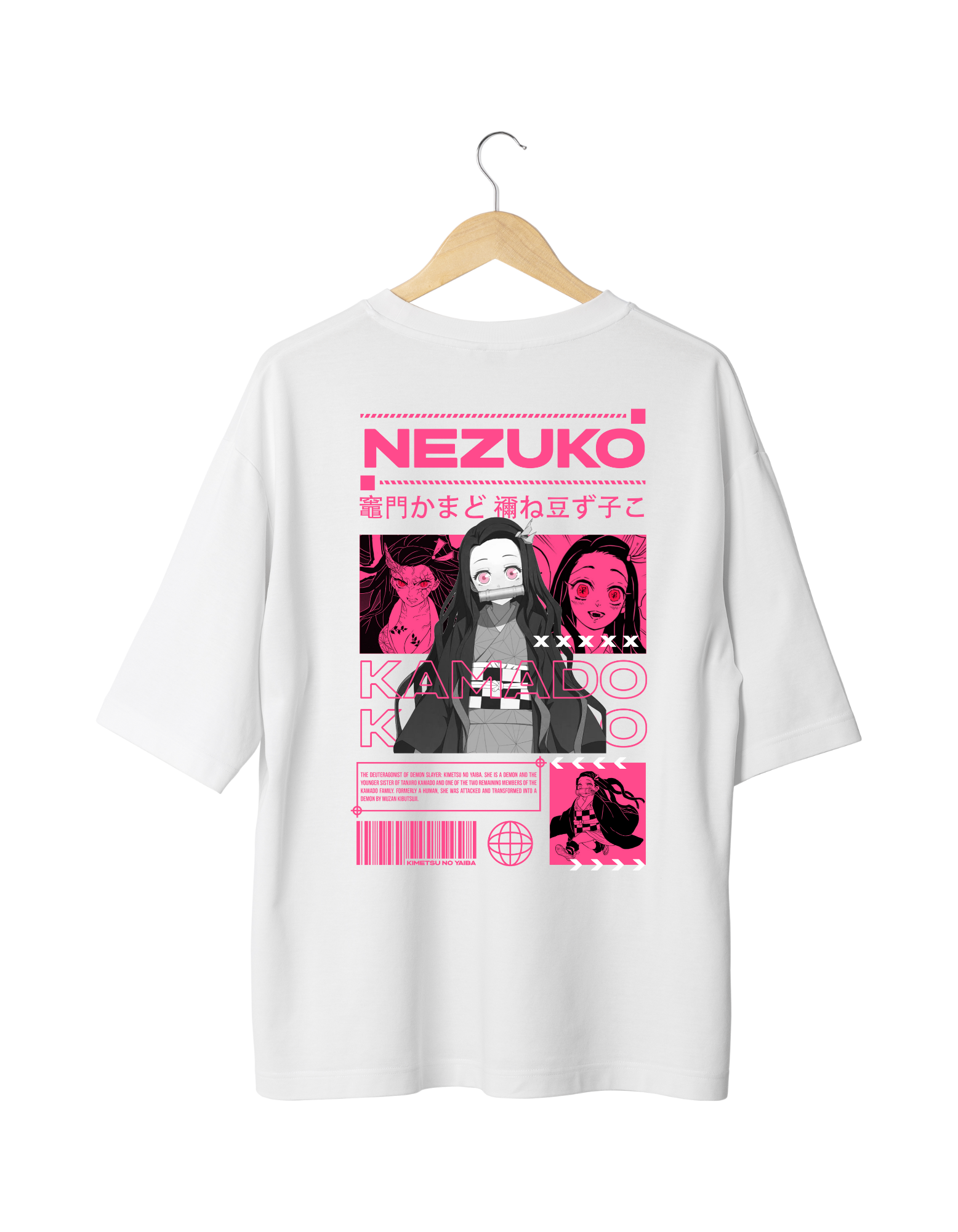 Nezuko DEMON SLAYER oversized tee 240gsm