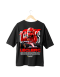 CHARELES LECLERC F1 240gsm oversized tee