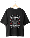 Hawikins stranger things oversized tee