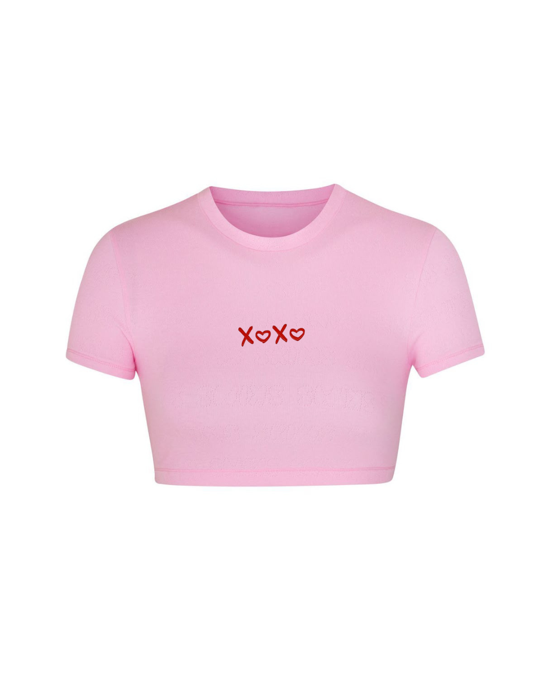 xoxo crop top