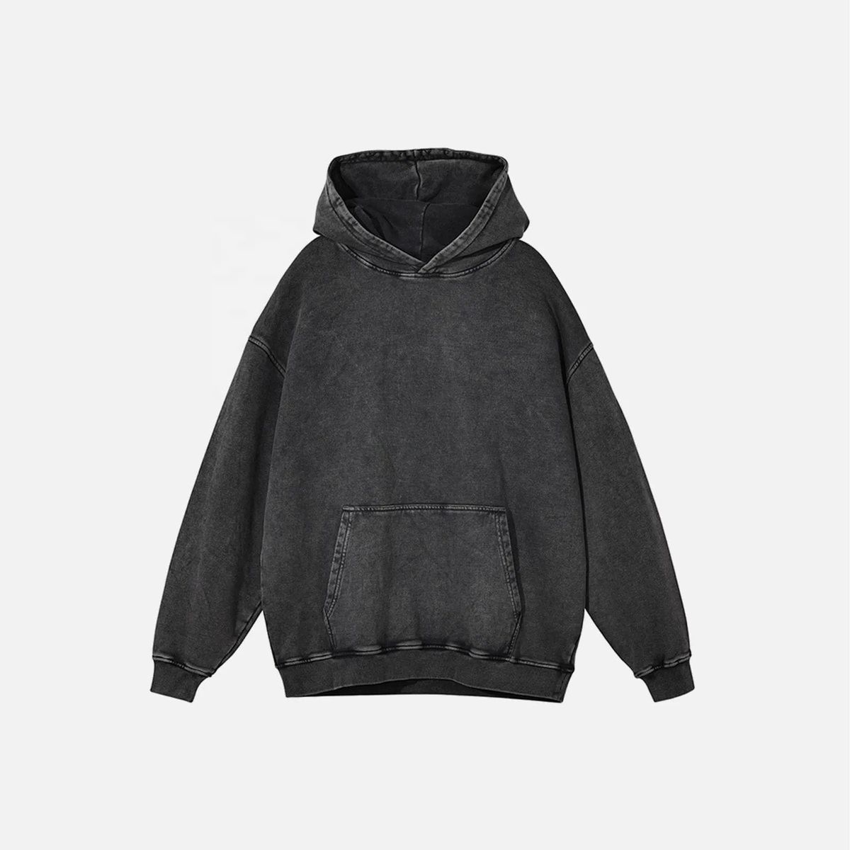 power puff acid wash hoodie